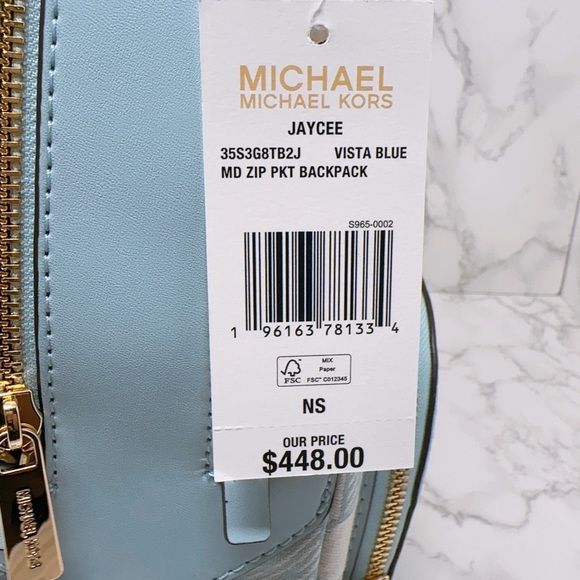 Michael Kors Jaycee Medium Backpack - Picture 7 of 10